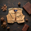 1980’s Vintage Burberrys Suede Vest / Vintage Burberry / Waistcoat