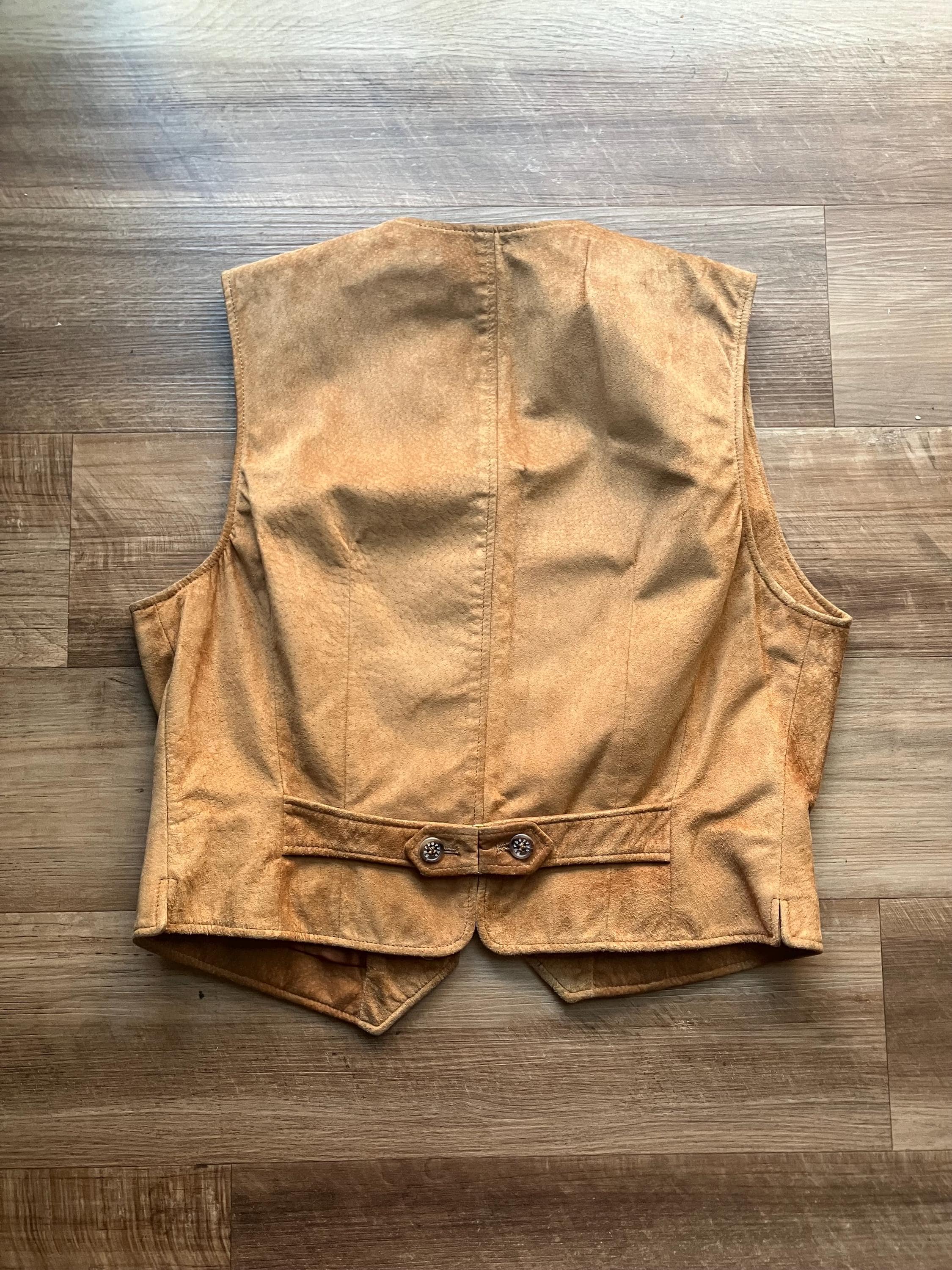1980’s Vintage Burberrys Suede Vest / Vintage Burberry / Waistcoat