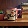 Antique Stein Monk Smoking Pipe Design Beer Mug Late 1800’s Man Cave Decor, Pencil Holder , Office Decor Gift For Dad, Home Decor