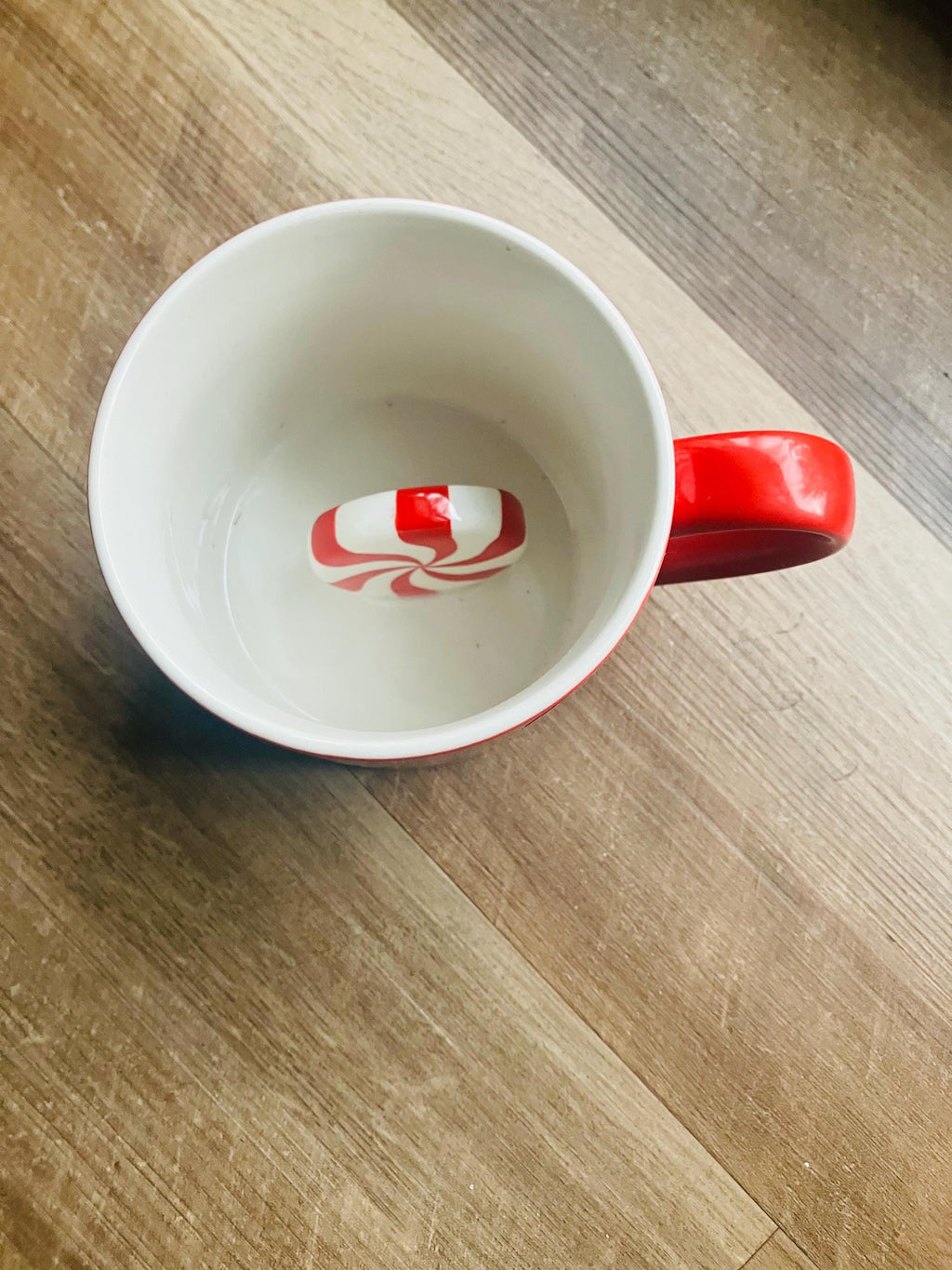 2024 Wondershop 3D Surprise Red Christmas Candy Cane  Mug  15.5  Oz 4 x 4 Inches
